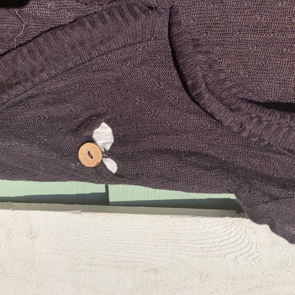 Anthropologie Covet One-Button Sweater - Picture 3 of 3